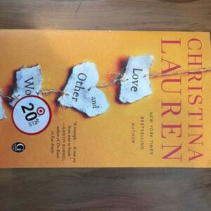 Orange 'Love and Other Words' Book by Christina Lauren